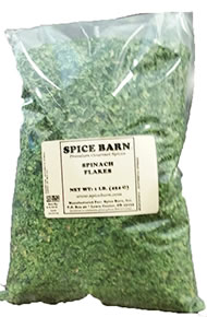 Spinach Flakes Bag